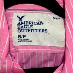 American eagle button up longsleeve shirt